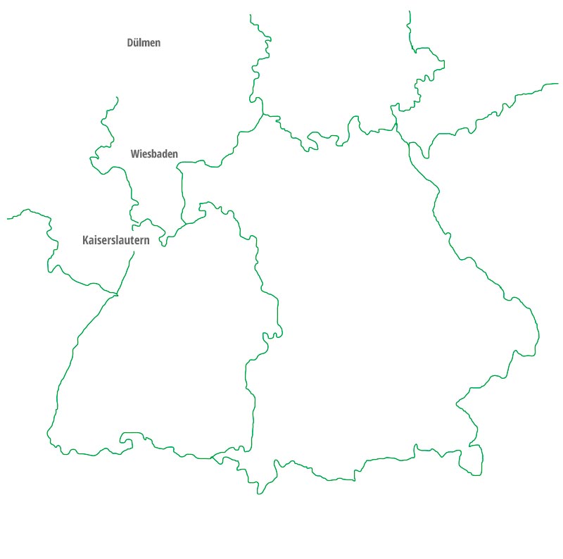 Standorte Rheinlandpfalz